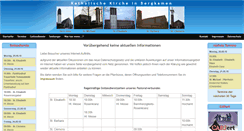 Desktop Screenshot of pastoralverbund-bergkamen.de